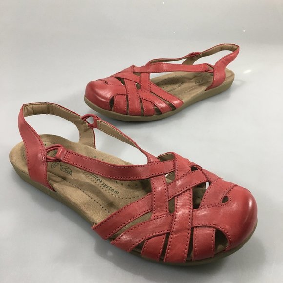 Earth Origins Shoes Earth Origins Shoes Nellie W Rose Red Woven
